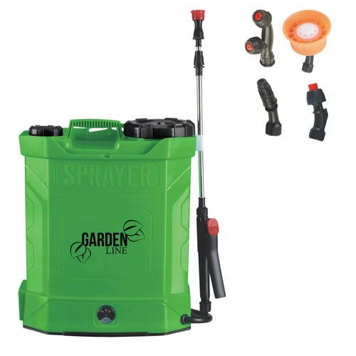 OPRYSKIWACZ CIŚNIENIOWY AKUMULATOROWY 10L PRZENOŚNY PLECAKOWY